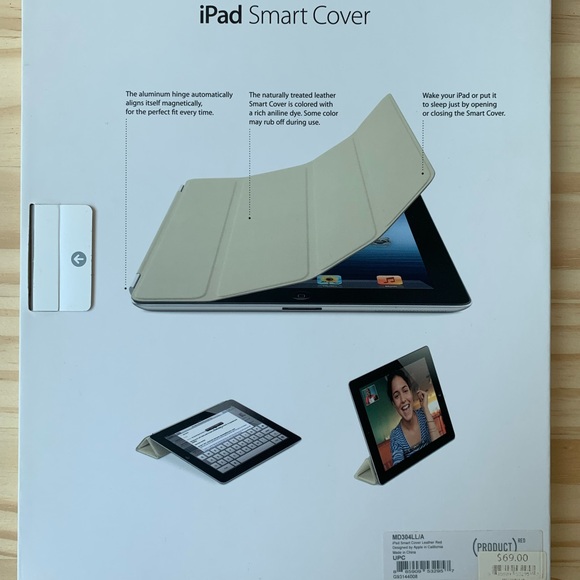 New Leather Smart Cover for iPad - Picture 2 of 2